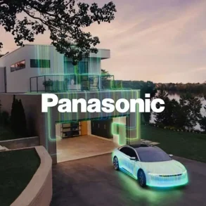 Baterías cilíndricas de iones de litio de Panasonic para automóviles eléctricos