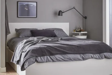 Dormitorio IKEA con productos para un descanso óptimo