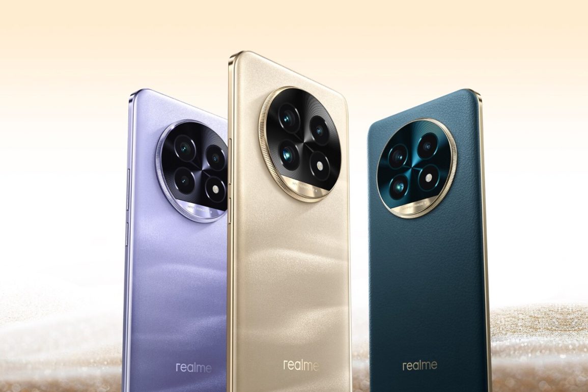 Imagen del realme 13 Pro+ con Cámara IA Ultra Nítida y Diseño Inspirado en Monet