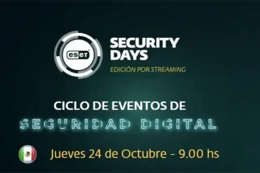 Con el propósito de fomentar la concientización sobre Seguridad Informática a nivel empresarial, el próximo 24 de octubre la compañía realizará una nueva edición de su ciclo de conferencias.