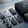 Infinix GT 20 Pro smartphone gaming con diseño cibernético y LED Mecha Loop