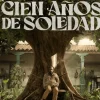 Escena de la serie Cien años de soledad en Netflix mostrando el set de Macondo