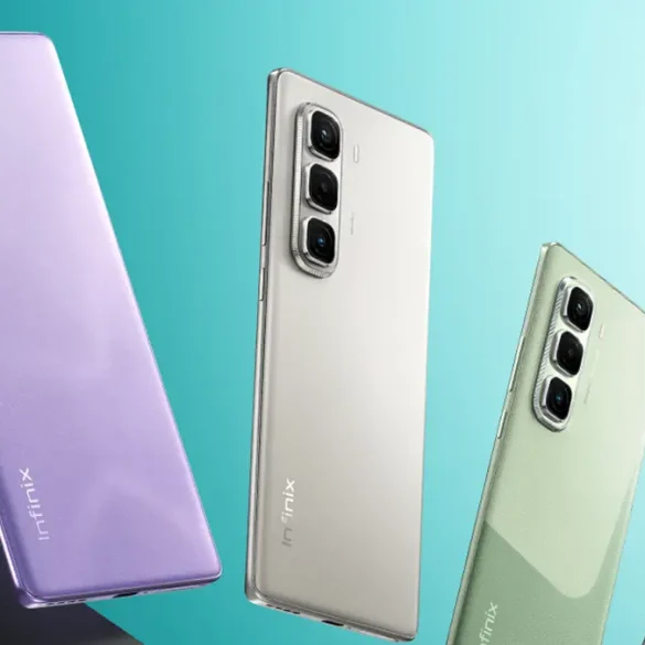 Infinix Hot 50 Pro Plus smartphone pantalla curva diseño delgado premium gaming