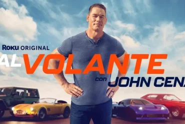 John Cena en primer plano para anunciar en su nuevo show 'Al volante con John Cena'