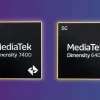 Chipsets MediaTek Dimensity 7400 y 6400 con tecnología avanzada de gaming e IA.