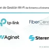 Logo de Steren y TP-Link representando su alianza comercial en conectividad.