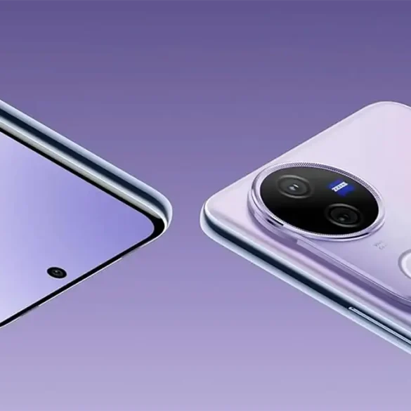 Tres modelos de la serie vivo V50 con pantalla AMOLED y cámaras de 50MP