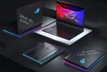 Laptops ASUS ROG STRIX Scar 2025 con iluminación RGB y diseño agresivo, pensadas para gamers profesionales y entornos de alto rendimiento.