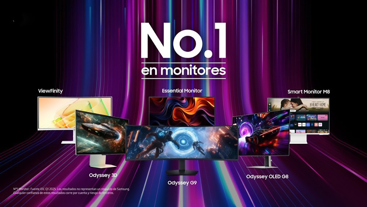 Samsung lidera el mercado de monitores en México y lo celebra con grandes descuentos