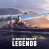 Captura de pantalla de World of Warships con el USS Wisconsin navegando durante el evento del 4 de julio.
