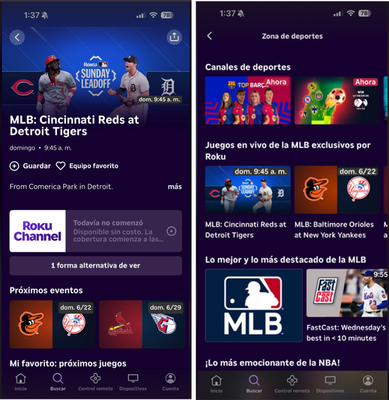 Roku presenta Zona de Deportes: acceso fácil a fútbol, NFL, NBA y más ...