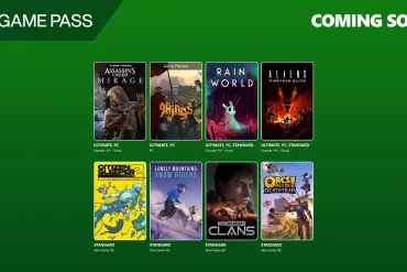 Imagen promocional de Xbox Game Pass mostrando los juegos que llegarán en agosto de 2025.