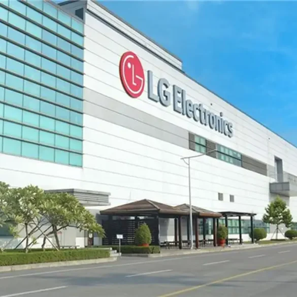 Fachada de la planta de LG Electronics en Hai Phong, certificada con CSMS Nivel 3 en ciberseguridad.