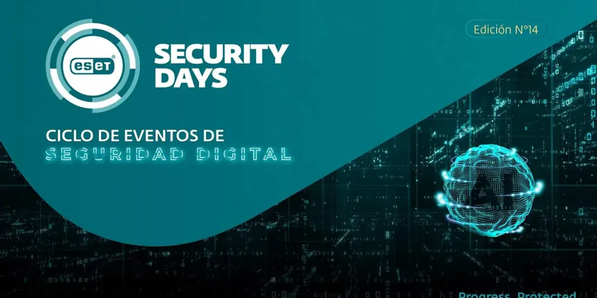 Banner oficial de los ESET Security Days 2025, evento latinoamericano sobre seguridad digital e inteligencia artificial en México.