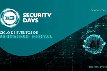 Banner oficial de los ESET Security Days 2025, evento latinoamericano sobre seguridad digital e inteligencia artificial en México.