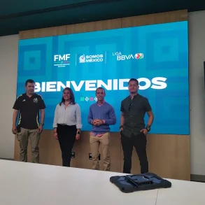 Presentación de tecnología LG en el Centro de Alto Rendimiento de la Selección Mexicana