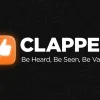 Logo de Clapper sobre fondo oscuro destacando su propuesta de autenticidad y comunidad digital en México
