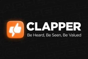 Logo de Clapper sobre fondo oscuro destacando su propuesta de autenticidad y comunidad digital en México