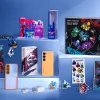 Infinix HOT 70 Pro 5G Free Fire Edition con caja sorpresa, accesorios exclusivos y artículos coleccionables gamer.