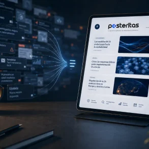 Postéritas filtra el exceso de noticias sobre inteligencia artificial y las convierte en una selección editorial más clara.