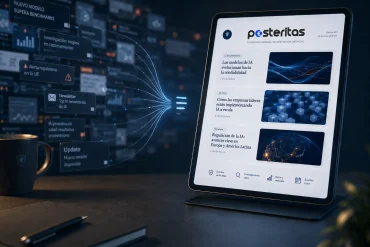 Postéritas filtra el exceso de noticias sobre inteligencia artificial y las convierte en una selección editorial más clara.